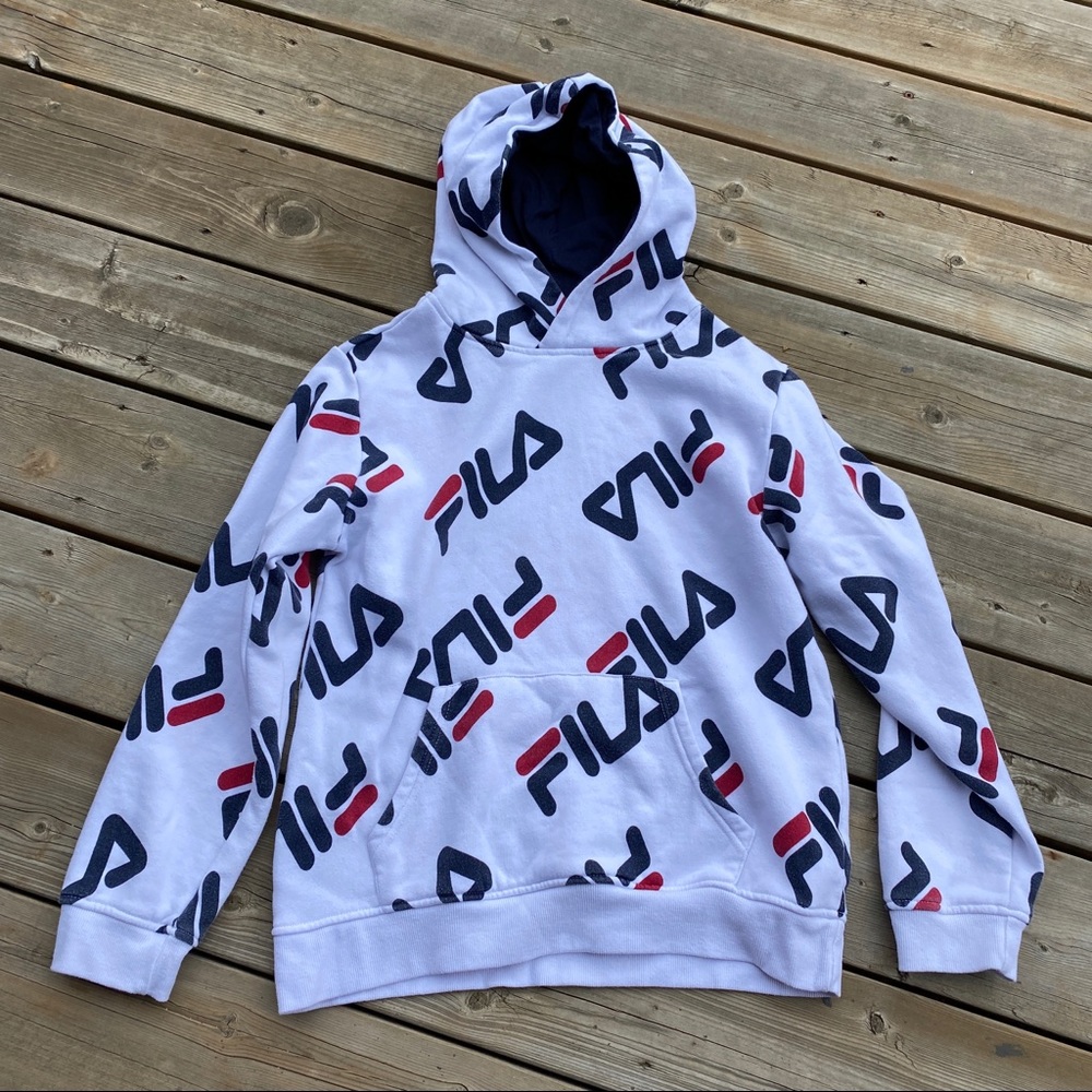 FILA Logo Hoodie Sweater